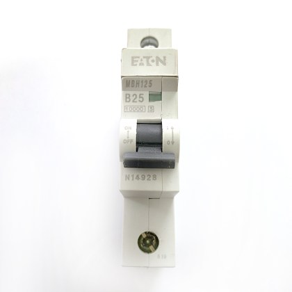 Eaton MBH125 B25 25A 25 Amp MCB Circuit Breaker Type B